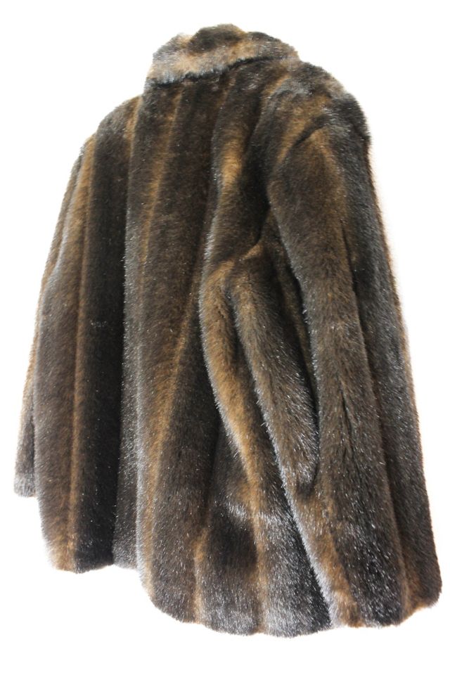 1980s Faux Fur Oversized Coat Selected By Moons + Junes Vintage #3