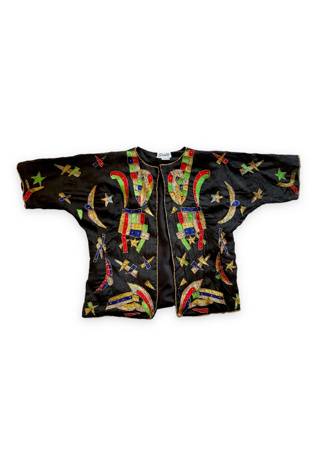 Vintage Abstract Beaded Evening Jacket Selected by MARMALADE