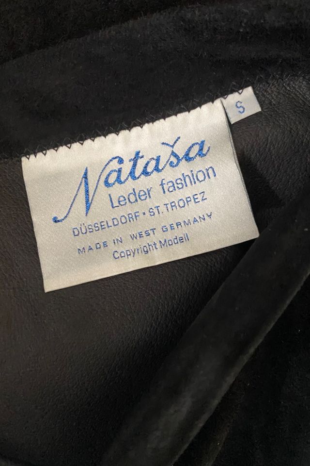 1980s Black Suede Applique Skirt Selected By Ritual Vintage #2