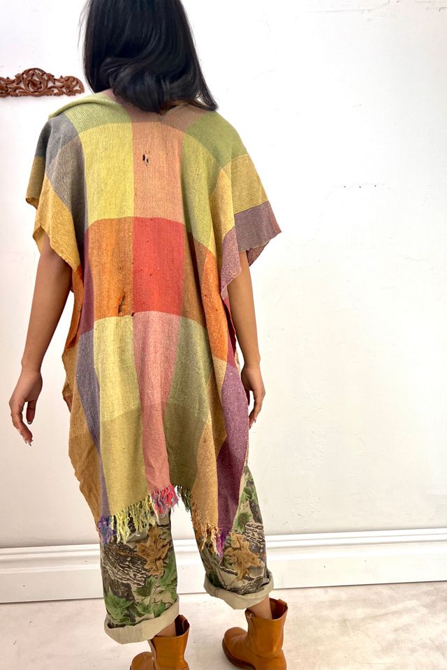 Anna Corinna Holey Wooly Distressed Perfection Poncho #1