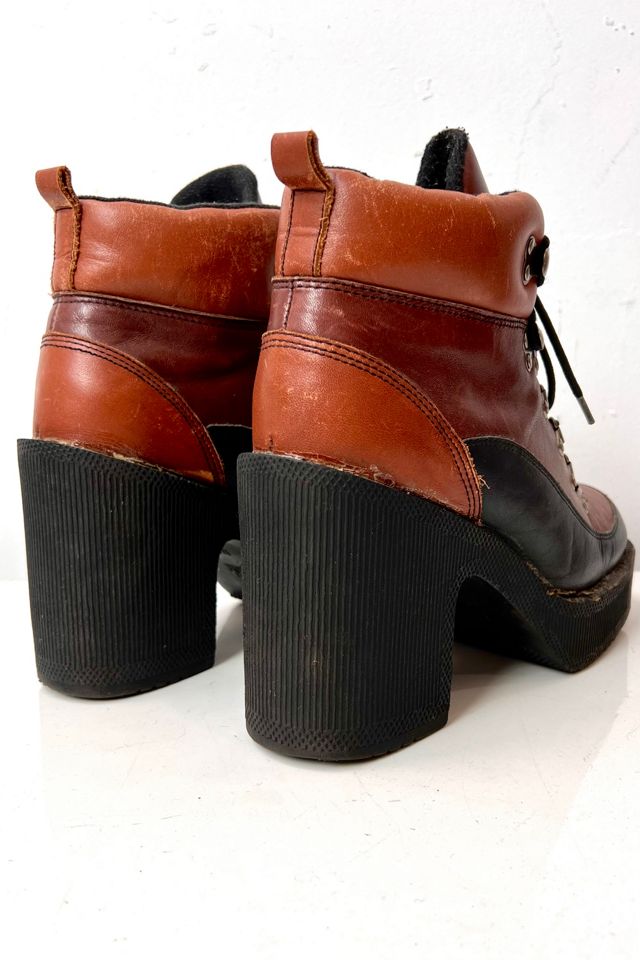 Vintage 9 and Co Leather Booties Selected by Anna Corinna #2