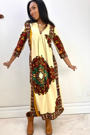 Vintage Softy Dashiki Dress Selected by Anna Corinna