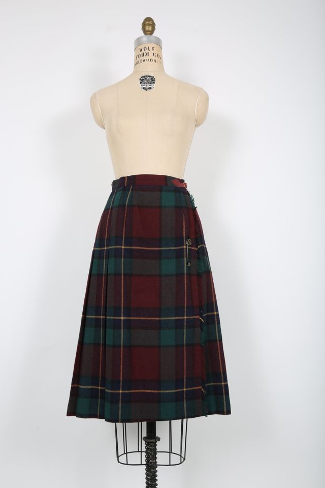 Tartan skirt outlet vintage