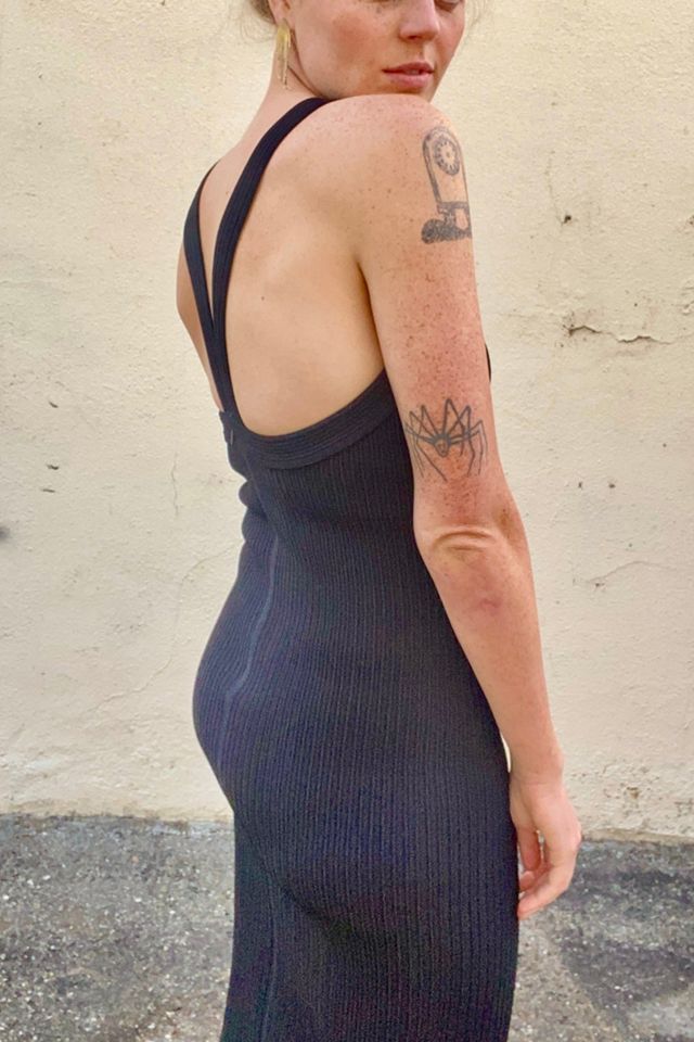 Alaia Black Bodycon Dress Selected by The Curatorial Dept. #1