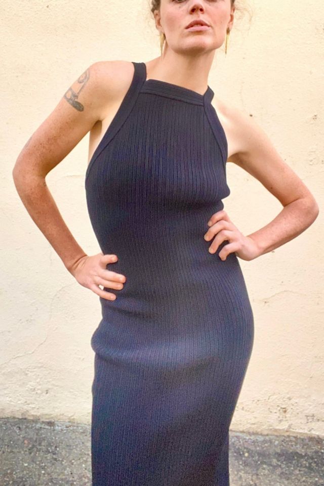 Alaia Black Bodycon Dress Selected by The Curatorial Dept. #2
