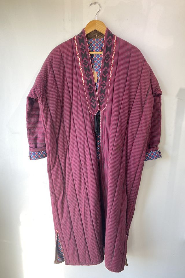Vintage Turkish Quilted Duster Robe Selected by The Curatorial Dept ...