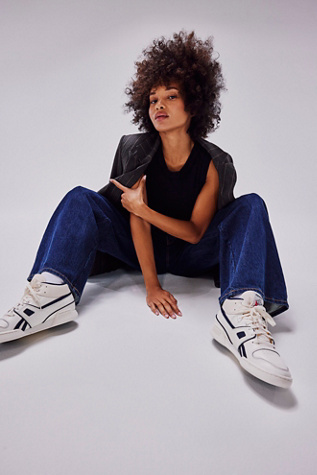 Reebok Workout Pro Mid Trainers | Free People UK