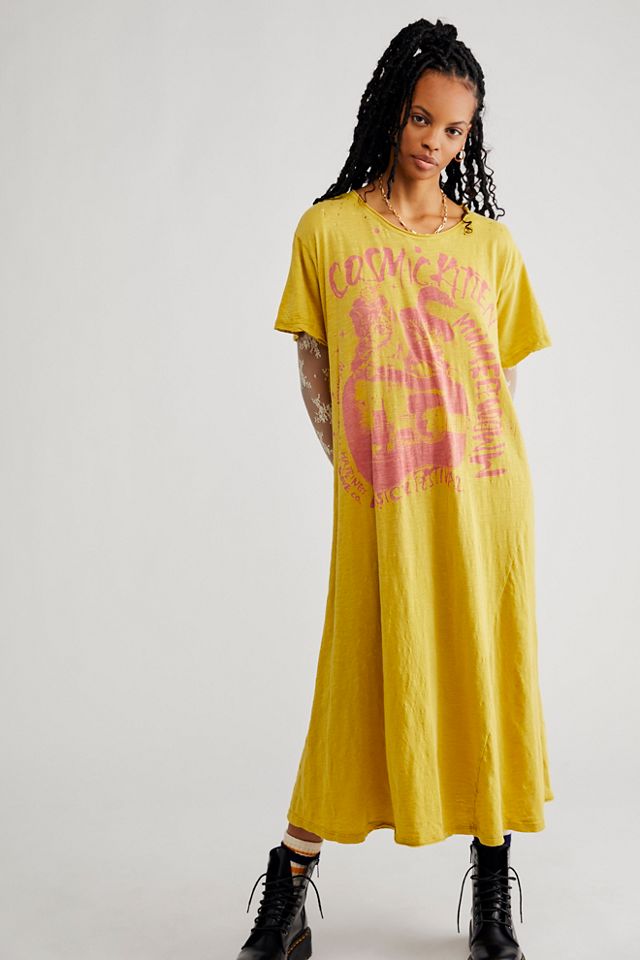 Magnolia Pearl Cosmic Kitten Tee Dress