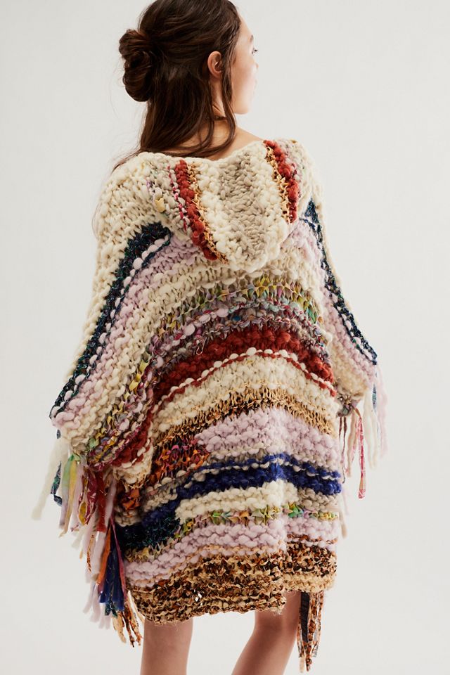 Knit Collage Sonora Poncho #1