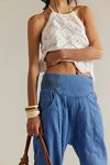 We The Free Lunan Crop Harem Jeans