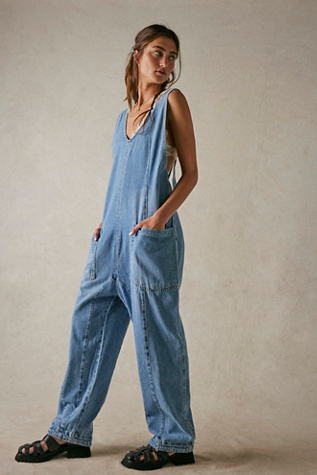 We The Free High Roller Jumpsuit at Free People in Kansas, Size: XL Short