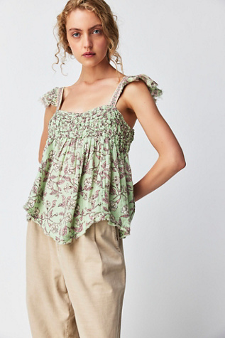 M*o様 【新品未使用】Nala Cropped knit top Mサイズ Nala Printed Babydoll Top | Free People