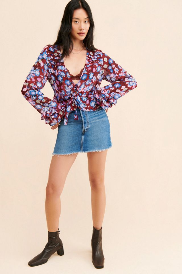 フリーピープル Free People Maybel Blouse レディース シャツ トップス Shiraz Combo Free People | Tops | Nwt Free People Maybel Blouse Shiraz