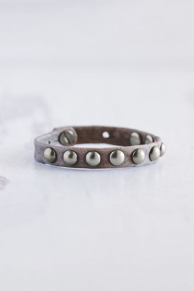 Brushed hot sale silver bracelet