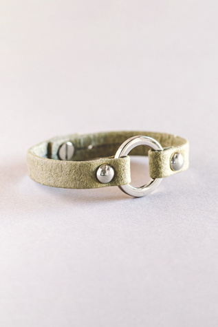 Giving Bracelets Silver One Love Vegan Bracelet