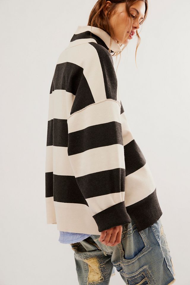Coastal Stripe Pullover #1