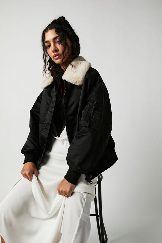 Cozy bomber jacket hotsell