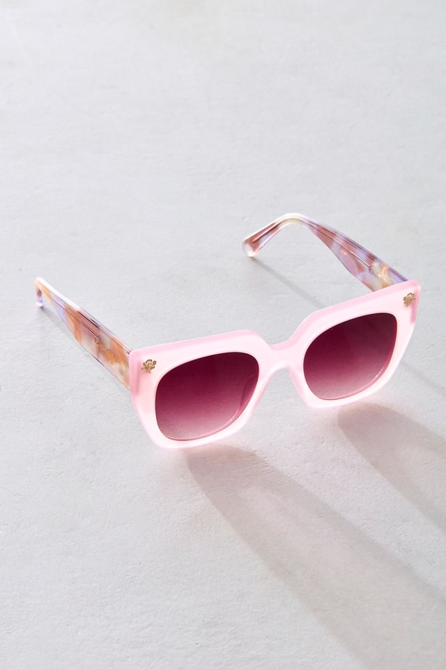 Loveshackfancy | Hessel Cat Eye Sunglasses | Peony Pink