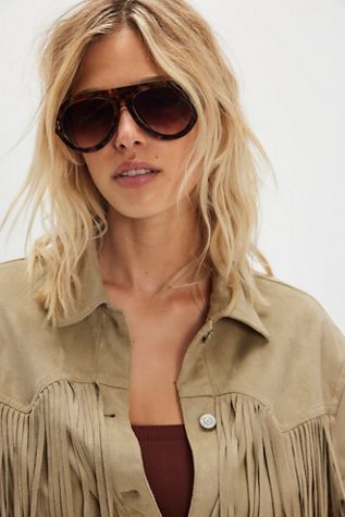 Bel Air Oversized Square Sunglasses