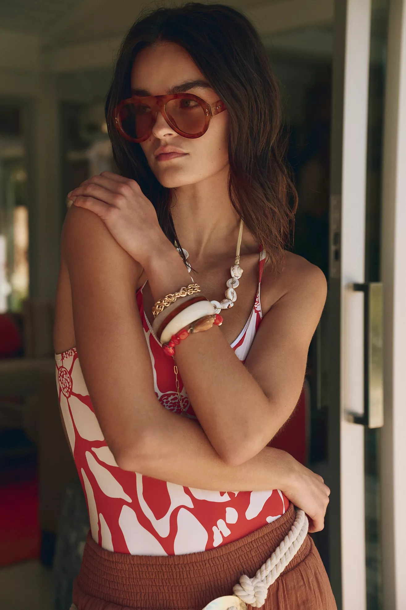 Cruise Oversized Aviator Sunglasses