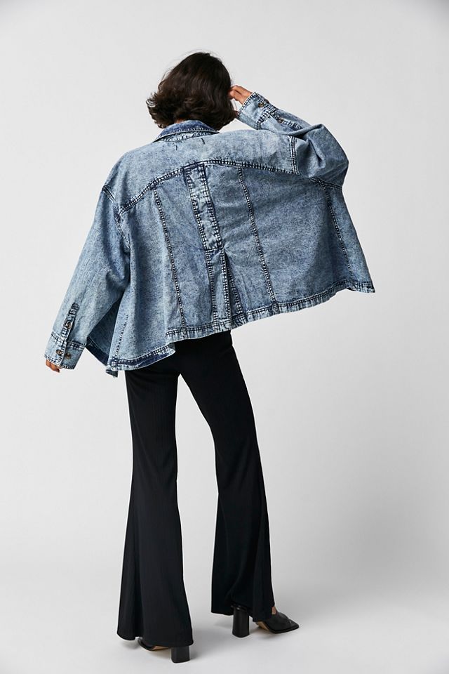 We The Free Back To You Denim Top #2