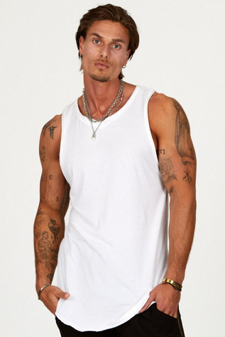 One Golden Thread Tree Tank Top at Free People in White, Size: S