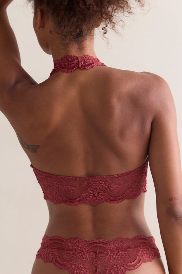 Last Dance Lace Halter Bralette #1