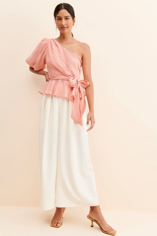 MinkPink Vera One-Shoulder Top #3