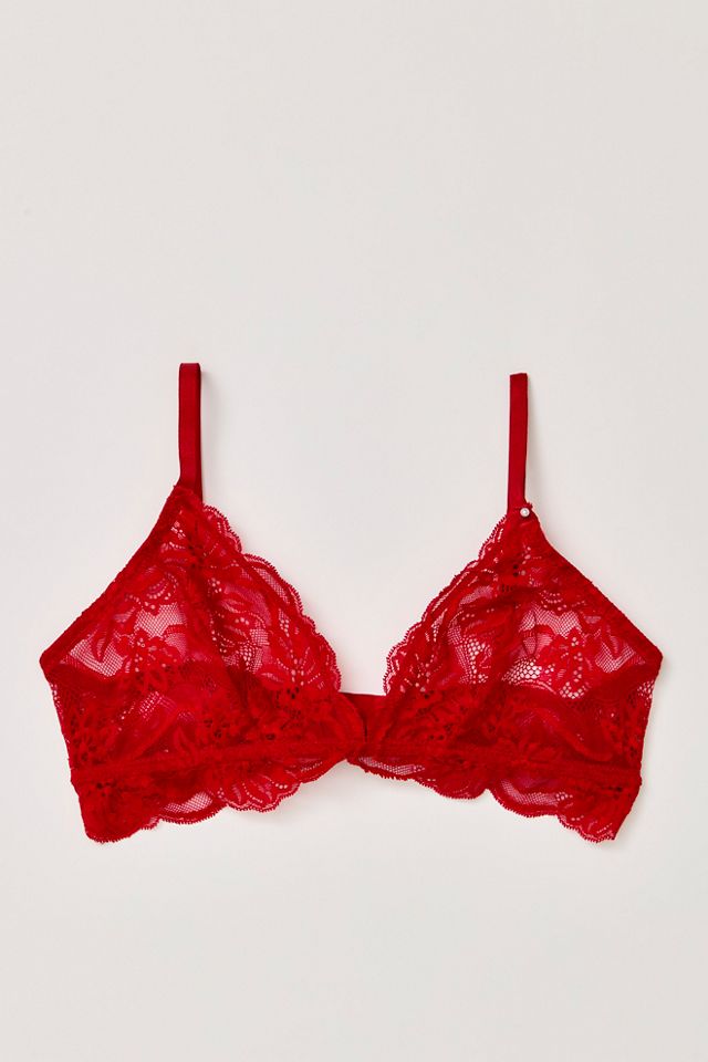 Last Dance Lace Triangle Bralette #7