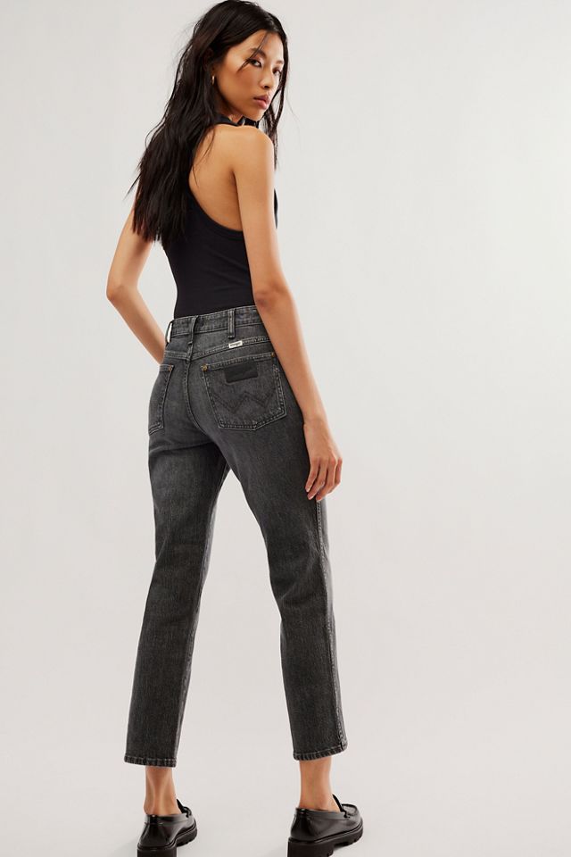 Jean taille haute coupe droite Wild West Wrangler #1