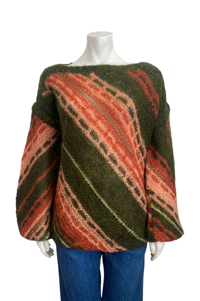 1980s Vintage Handknit Mohair Knit Sweater Selected by BusyLady Baca & The Goods #2