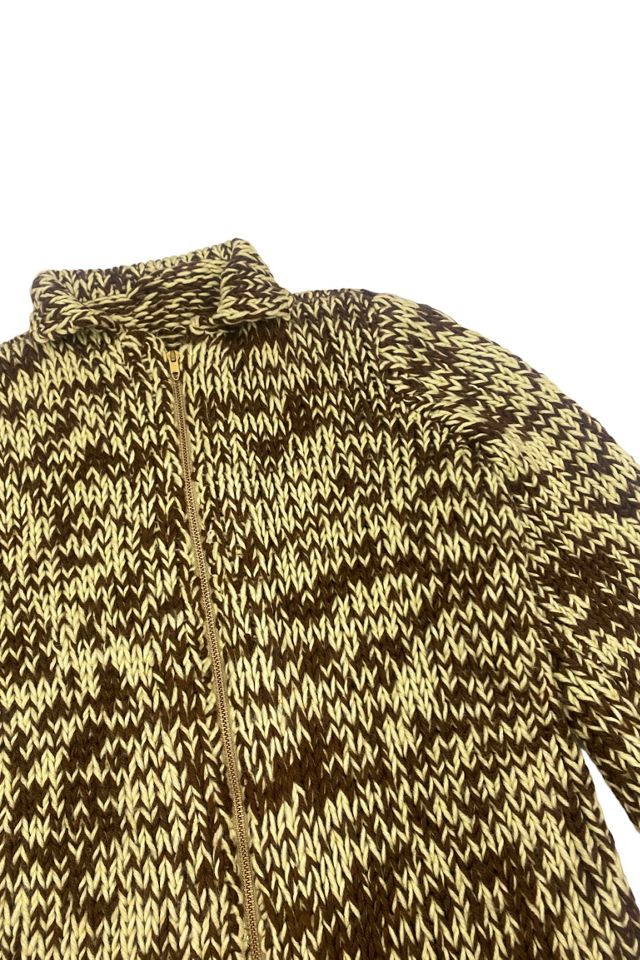 1970s Vintage Handknit Zipper Sweater Selected by BusyLady Baca & The Goods #1