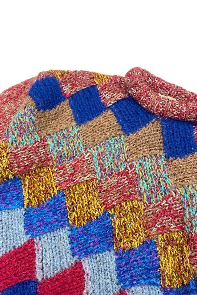 1980s Vintage Hand-knit Mock Neck Sweater Selected by BusyLady Baca & The Goods #1