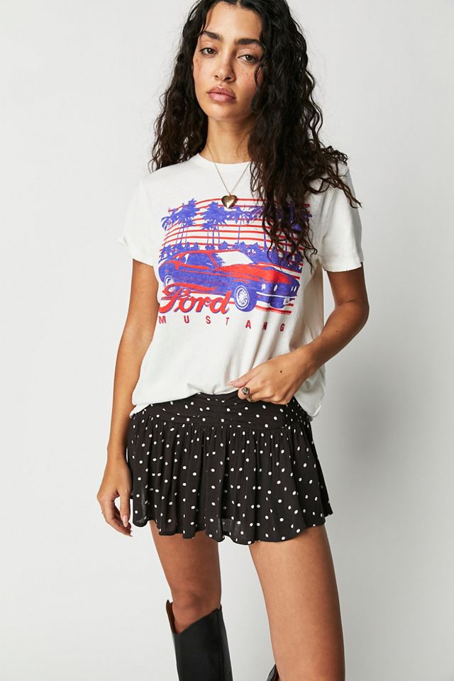 Ford Mustang Palm Trees Tee