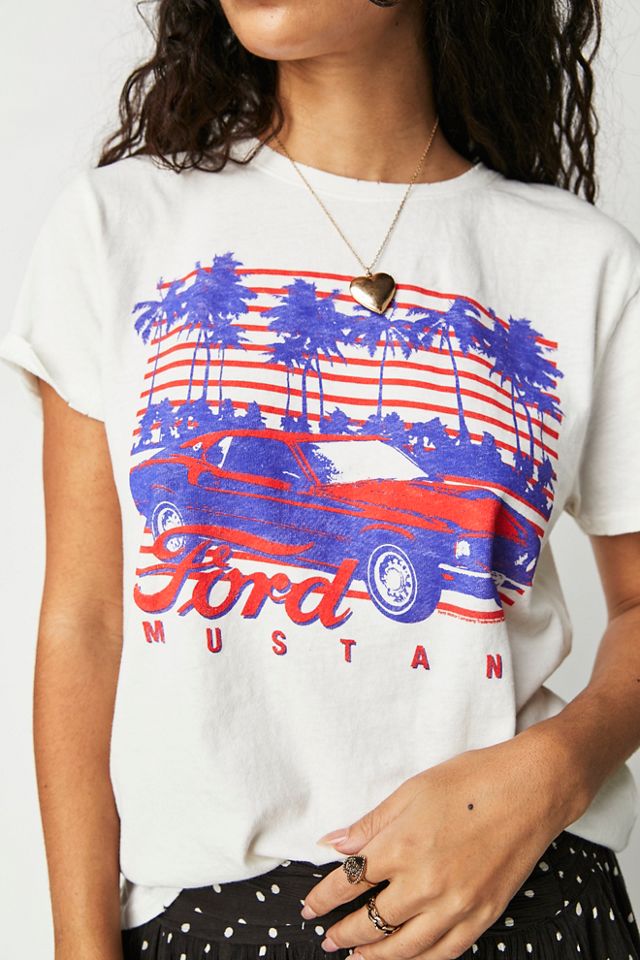 Ford Mustang Palm Trees Tee #2