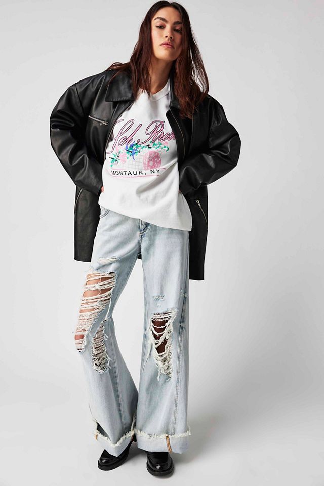 Sweatshirt à col ras du cou Sel Rrose Montauk Firstport #2