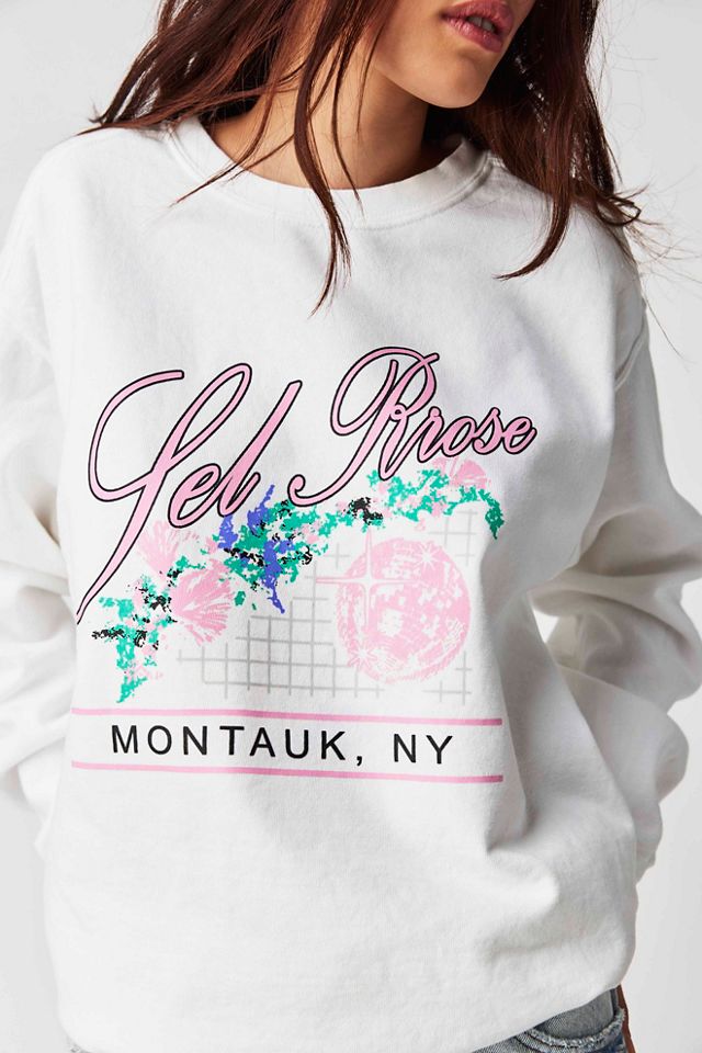 Sweatshirt à col ras du cou Sel Rrose Montauk Firstport #3