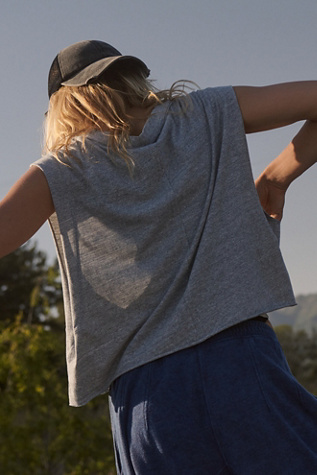 Inspire Heather Tank Top by FP Movement at Free People, Heather Grey, L