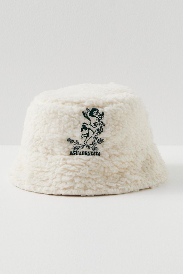 Stymie Script Full Brim Bucket Hat | Stymie Clothing Company White / S/M