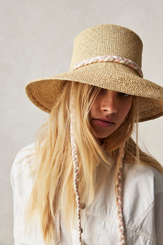 Cassie Straw Bucket Hat Free People UK