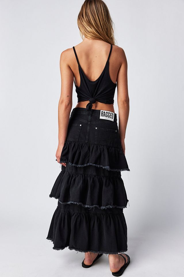 The Ragged Priest Morticia Skirt #1