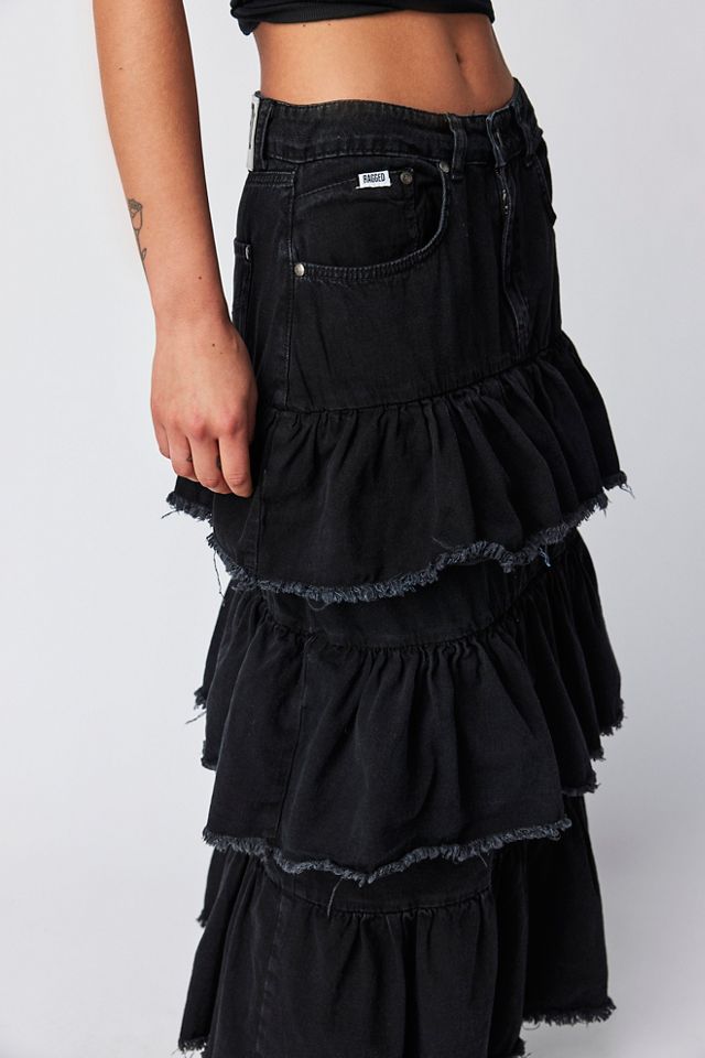 The Ragged Priest Morticia Skirt #2