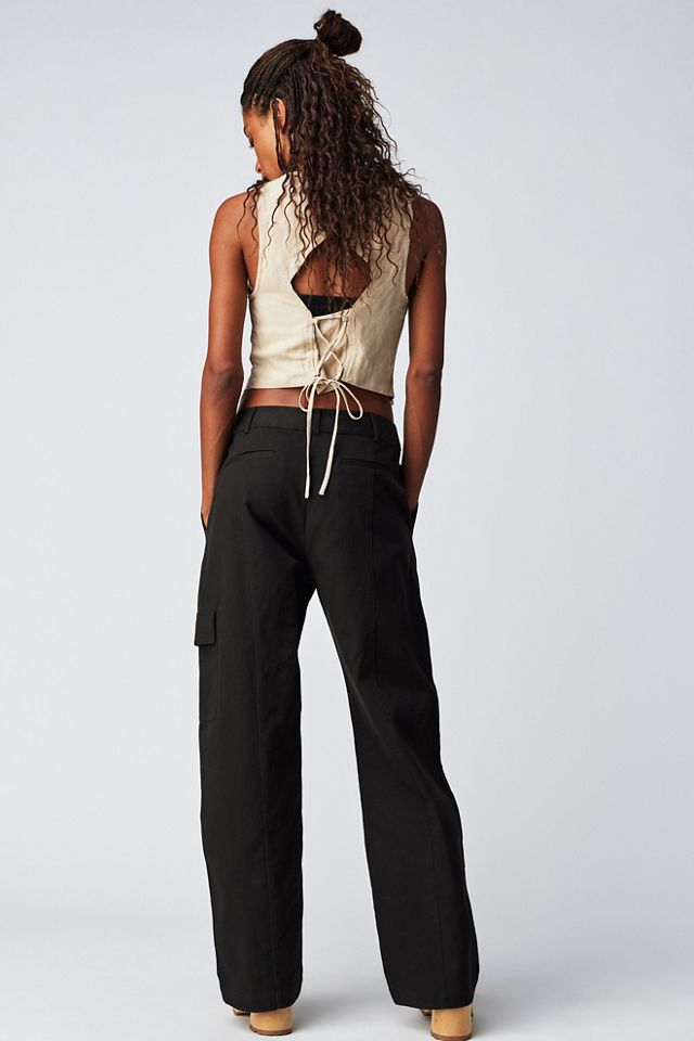 Bec + Bridge Natice Pocket Wide-Leg Trousers #1