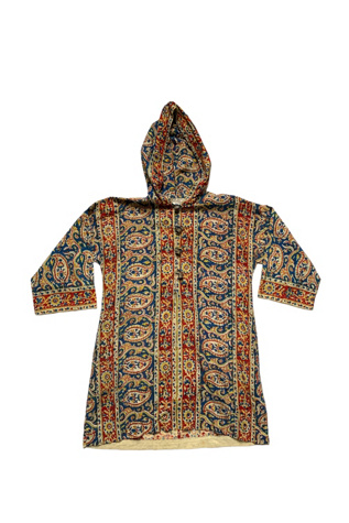 Vintage 1970s Hooded Cotton Tunic Selected by SharpLilTeeth