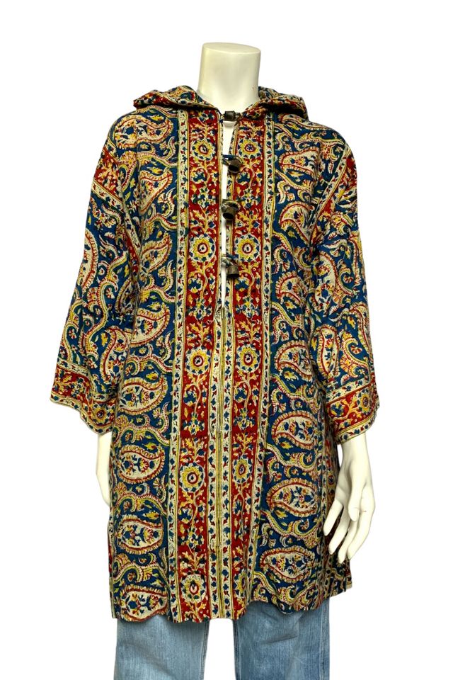 Vintage 1970s Hooded Cotton Tunic Selected by SharpLilTeeth #2