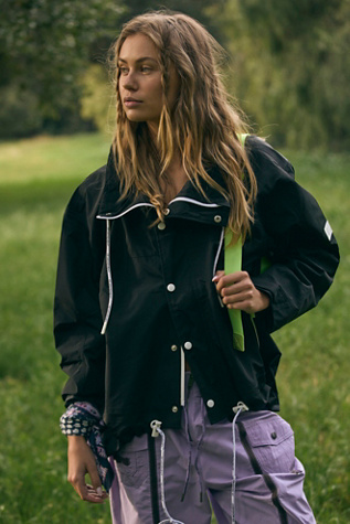 Rain And Shine Jacket by FP Movement at Free People, Black, XL