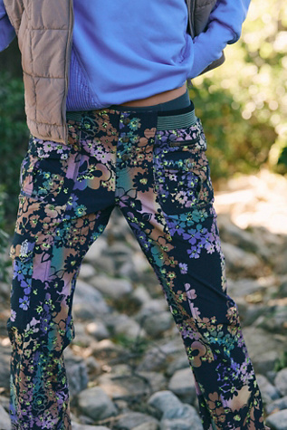 Cascade Printed Flares by FP Movement at Free People in Garden Gradient, Size: XS