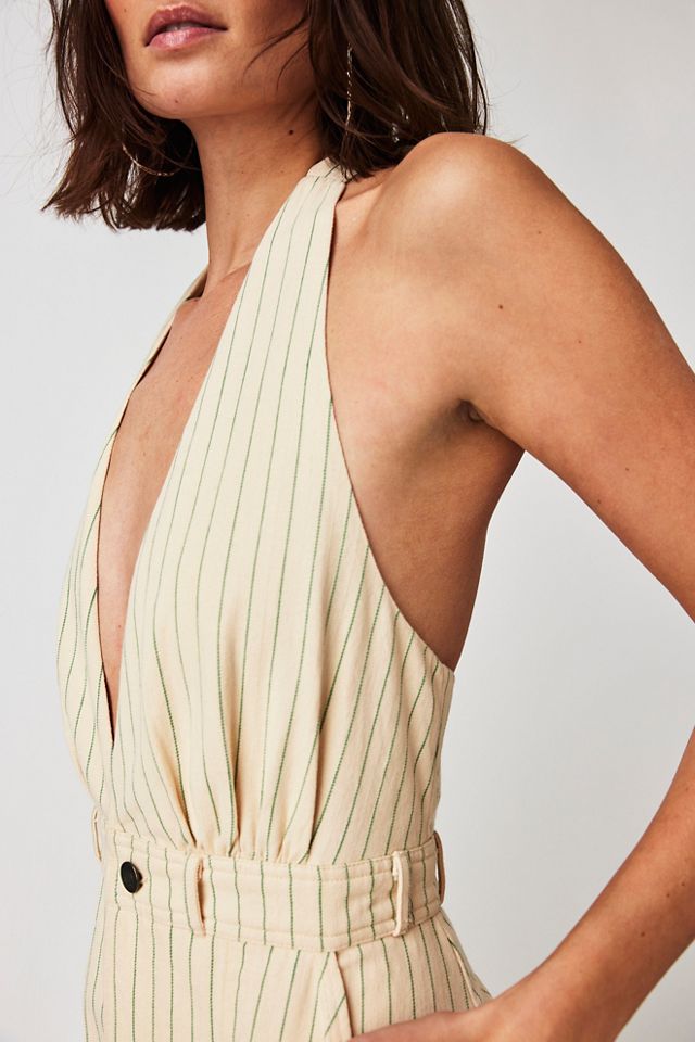 Take A Chance Halter Midi Dress #2
