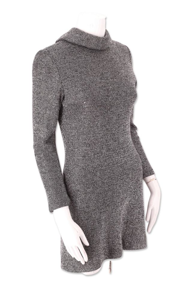 1960s Silver Metallic Mini Dress Selected By Ritual Vintage #1