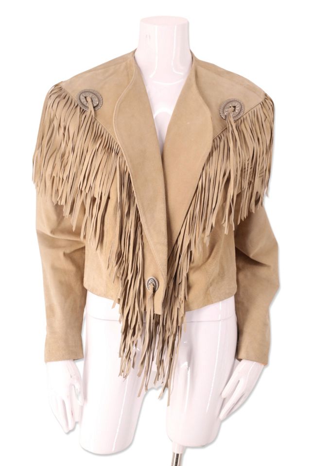 1980s Scully Western Fringe Jacket Selected By Ritual Vintage